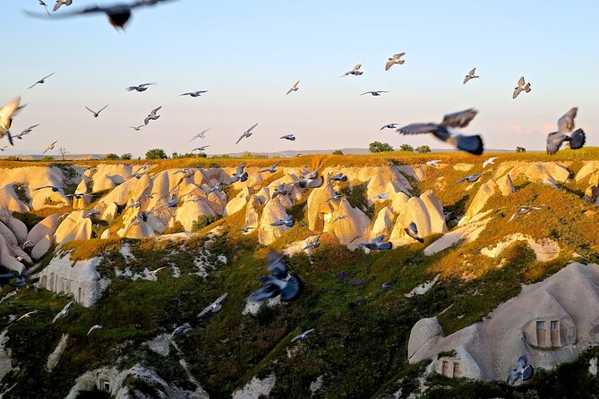 2 Days Cappadocia Red and Green Tour from Istanbul by Flight - Day Two: Love Valley, Red Valley, Çavuşin, Derinkuyu and Pigeon Valley