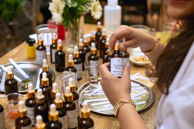 2 Hours Perfume Making Workshop in Istanbul - The take-home package: bottle, recipe card, and verified certificate