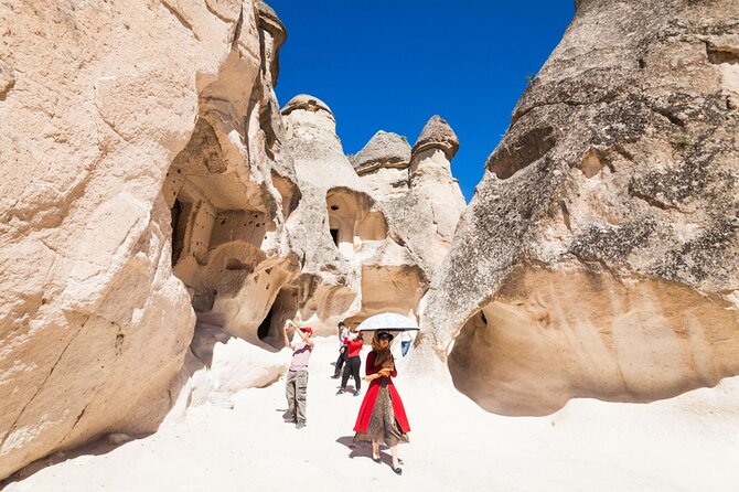 3 Days 2 Nights Cappadocia Package Tour from Istanbul by Plane - Day 2: Red Valley Walk, Love Valley Photos, and Kaymakli Underground City