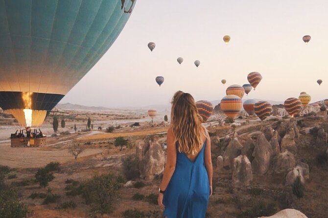 3 Days Cappadocia from/to Istanbul w/cave hotel+optional balloon - Day 2: Rose Valley Pink Light, Pigeon Valley Walks, and Kaymakli Underground City