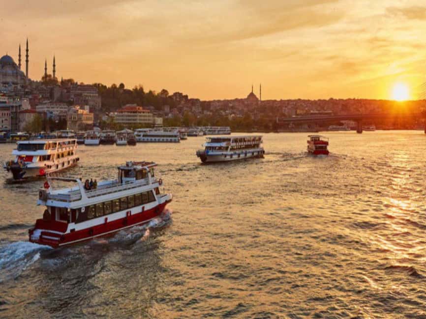 3-Hour Boat Tour with 1 hour break on the Asian Side - Cruising past Dolmabahçe, Maiden’s Tower, Ortaköy, and the Bridge