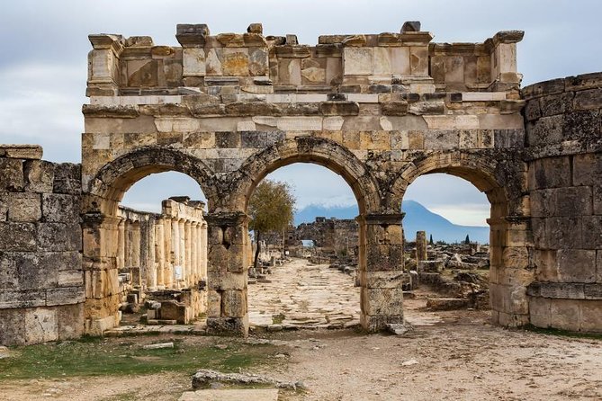 7 Days Turkey Tour Package: Istanbul, Cappadocia, Ephesus, Pamukkale - by Flight - Pamukkale and Hierapolis: travertine terraces, UNESCO ruins, Necropolis, and lunch