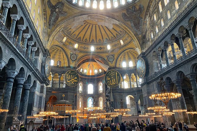 8 Days Seven Churches of Revelation MINI Group Tour including Istanbul - Day 3: Spice Market, Bosphorus boat ride, Basilica Cistern, then fly to Izmir