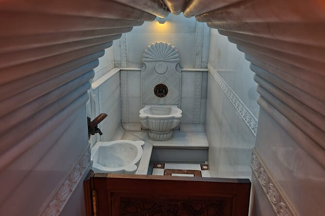 Acemoglu Historical Turkish Bath with Private Options - The hamam ritual: clay mask, kese scrub, foam wash on warm marble
