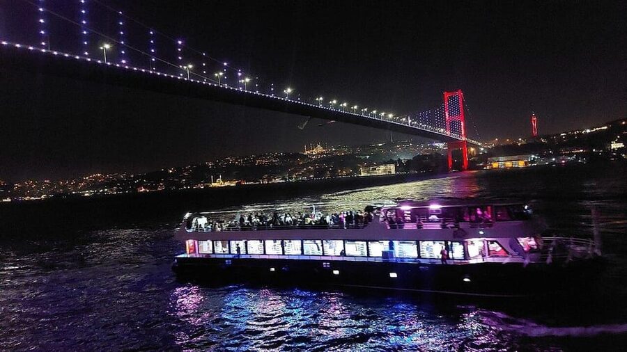 All Inclusive; Istanbul Bosphorus Dinner Cruise w/live shows - Hotel Pickup, Boarding, and the Separate Entrance Advantage