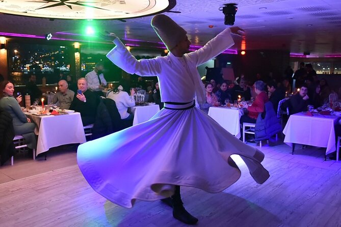 All Inclusive; Istanbul Bosphorus Dinner Cruise with Live Shows&Unlimited Drinks - Rumeli Fortress, Kız Kulesi, and Major Mosque Views