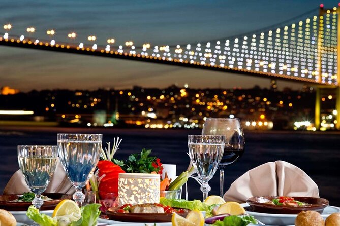 All Inclusive; Istanbul Bosphorus Dinner Cruise with Live Shows&Unlimited Drinks - Bosphorus Views From Multiple Angles: Bridges, Besiktas, and the City Coastline
