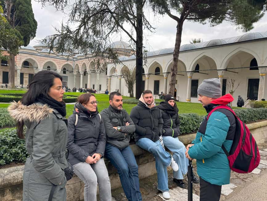 Basilica Cistern, Hagia Sophia, Blue Mosque & Topkapi Palace - Lunch near the mosque: fast, local, and no alcohol