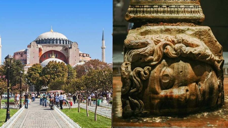 Basilica Cistern & Hagia Sophia with Optional Topkapi Palace - Hagia Sophia Mosque: scale, light, and current restrictions
