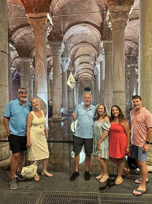 Basilica Cistern Tickets Skip the-line Entry - What you’ll see inside: columns, reused marble, and the Medusa heads