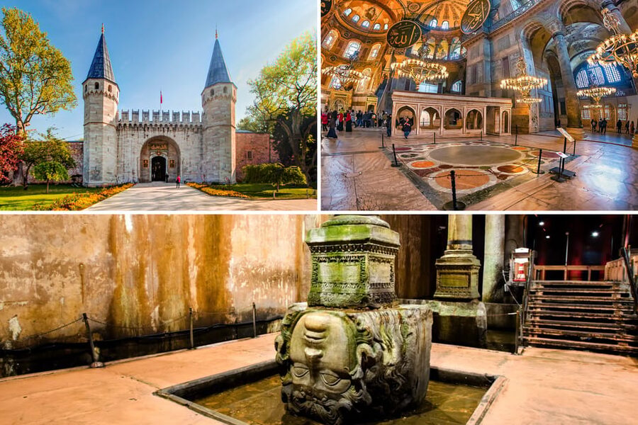 Basilica Cistern &Topkapi Palace &Hagia Sophia Combo Tickets - Timeline That Actually Works with a 3-Day Validity Window
