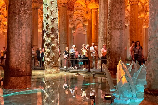 Best of Istanbul: Basilica Cistern - Blue Mosque - Grand Bazaar - Blue Mosque: Beautiful Interior, Watch Out for Entry Lines