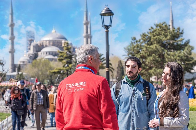 Blue Mosque and Sultanahmet Tour - Stop 1: Blue Mosque courtyards, tiles, and the six-minaret skyline