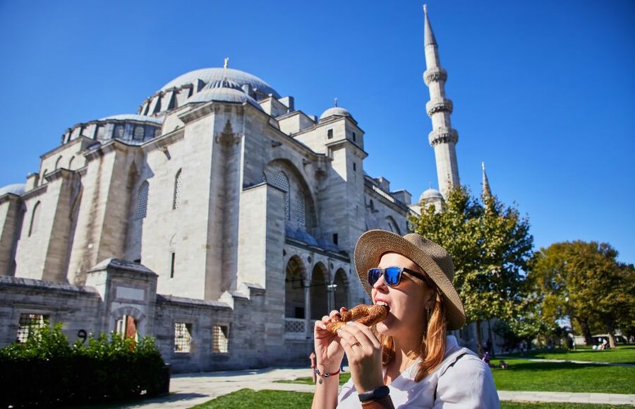 Blue Mosque: Art and Symbolism Guided Group Walking Tour - Elephant-foot pillars and tile flowers: the symbolism you can actually spot