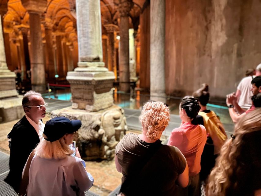 Blue Mosque, Basilica Cistern, Grand Bazaar Guided Tour - Hagia Sophia quick look and Sultanahmet photo stops that set your bearings