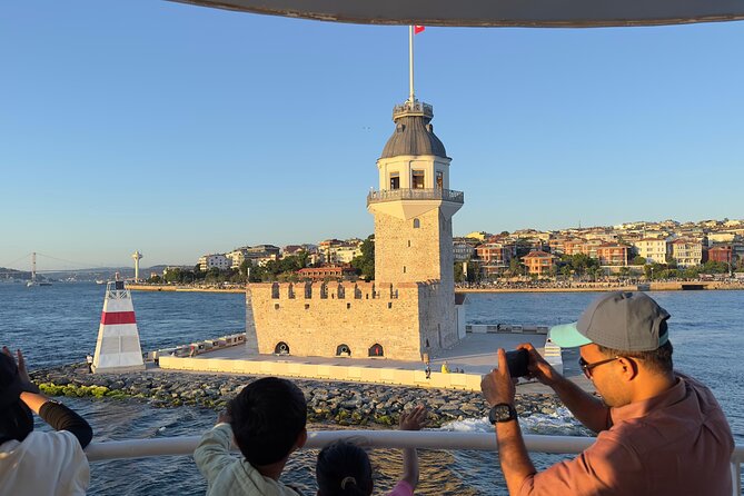 Bosphorus Daytime or Sunset Sightseeing Cruise & Audio Guide - Bosphorus Bridge moments: two icons, Europe-to-Asia energy