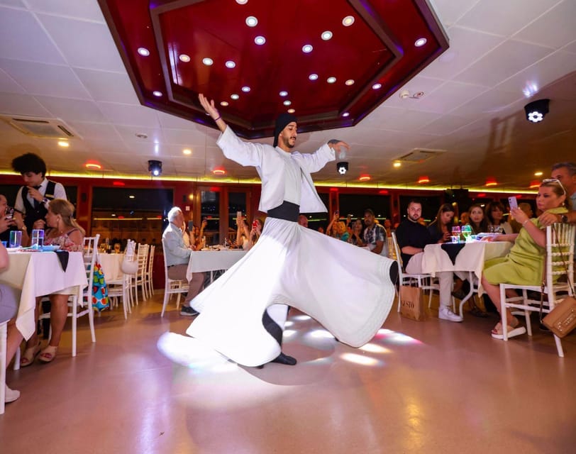 Bosphorus Dinner Cruise & Dance Shows with Private Table - Dinner That Keeps the Evening Moving (With Snacks, Desserts, and More)