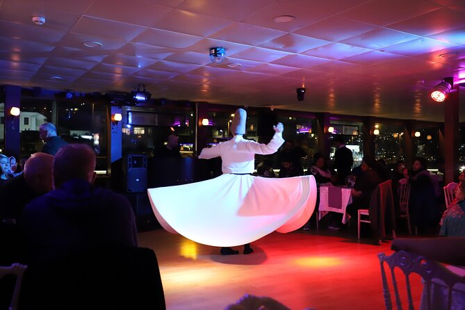 Bosphorus Dinner Cruise Tour - The dinner setup: private tables, unlimited drinks, and steady entertainment