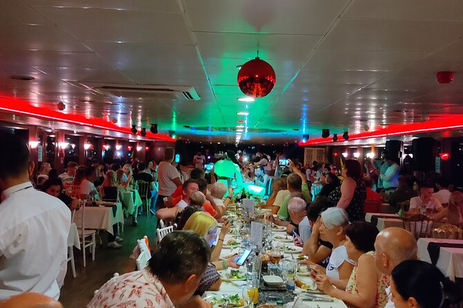 Bosphorus Dinner Cruise Tour with Private Table - Getting there and the 3-hour flow on the water