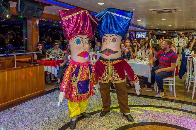 Bosphorus Dinner Cruise with Turkish Music and Live Performances - Ortaköy at night: the waterfront neighborhood that keeps buzzing