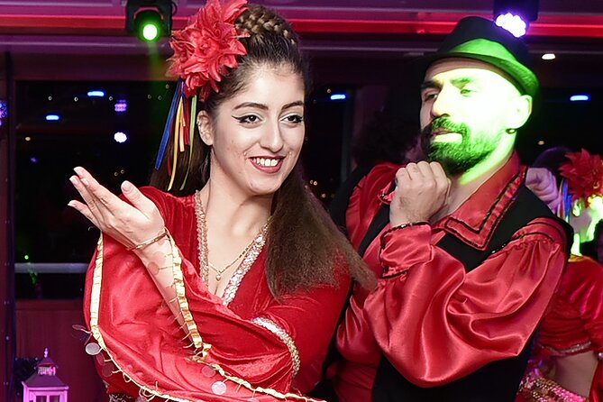 Bosphorus Dinner Cruise with Turkish Night Show Alcoholic Package - 3-course dinner, shared tables, and what the meal is really like