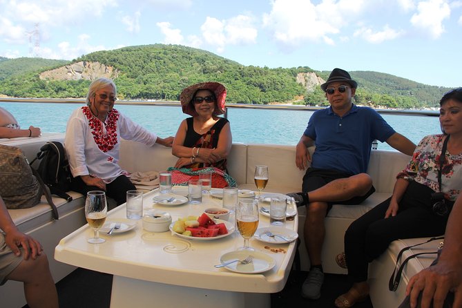 Bosphorus Luxury Lunch Cruise & Black Sea Swimming Experience - Boarding the yacht: comfort first, then views