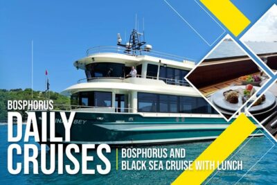Bosphorus Luxury Lunch Cruise & Black Sea Swimming Experience