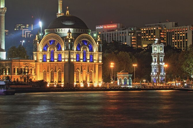 Bosphorus Night Lights: Guided Cruise With Tea and Cookies - Getting on board in Sarıdemir, and what “no hotel pickup” means