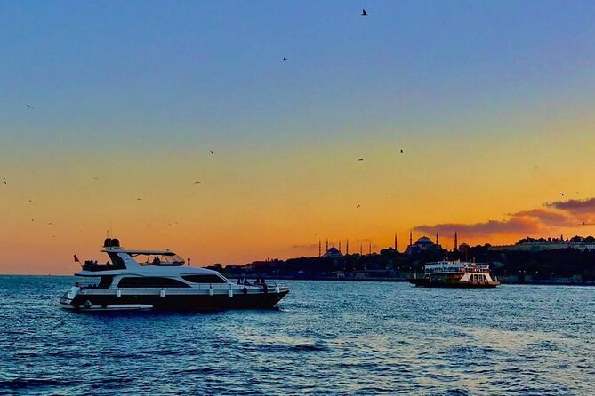 Bosphorus Sunset: An Enchanting Yacht Cruise in Istanbul - Ortaköy and the Bosphorus Bridge, where the skyline gets photogenic