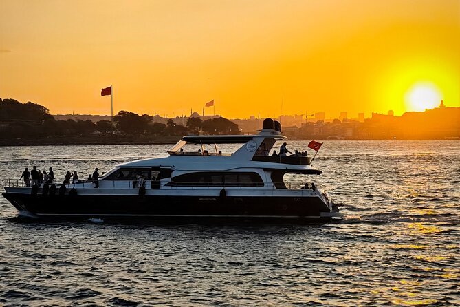 Bosphorus Sunset Cruise with Live Guide on Luxury Yacht - Bosphorus Highlights You Glide Past: Dolmabahçe to Ortaköy