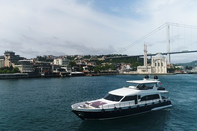 Bosphorus Yacht Cruise with Stopover on the Asian Side - (Morning or Afternoon) - The Bosphorus bridges: 1973 span details plus the Second Bosphorus Bridge