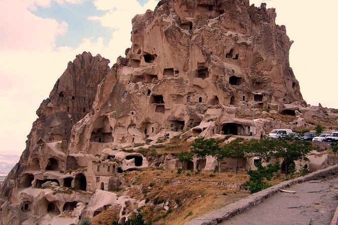 Cappadocia Day Tour From Istanbul - Cavuşin Village in Rose Valley: another angle on fairy chimneys