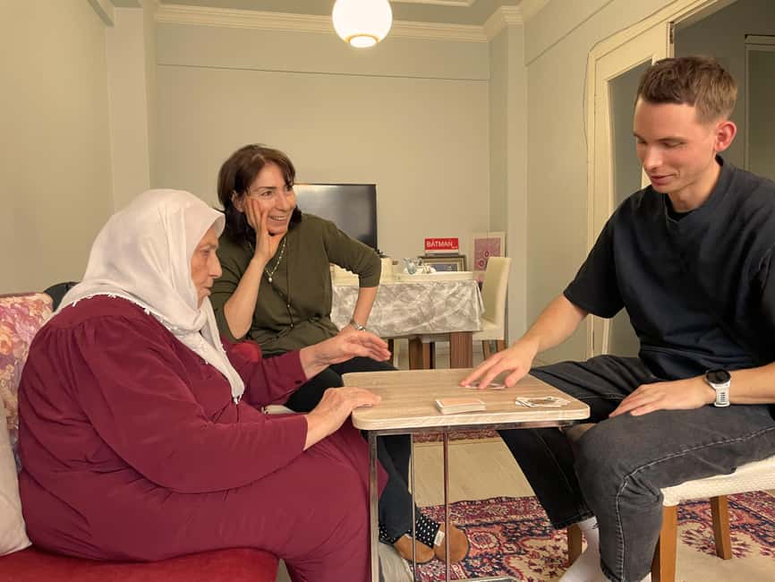Card Game and Afternoon Turkish Tea with Local Grandma - Price and value: $18 for tea, cards, and real family time