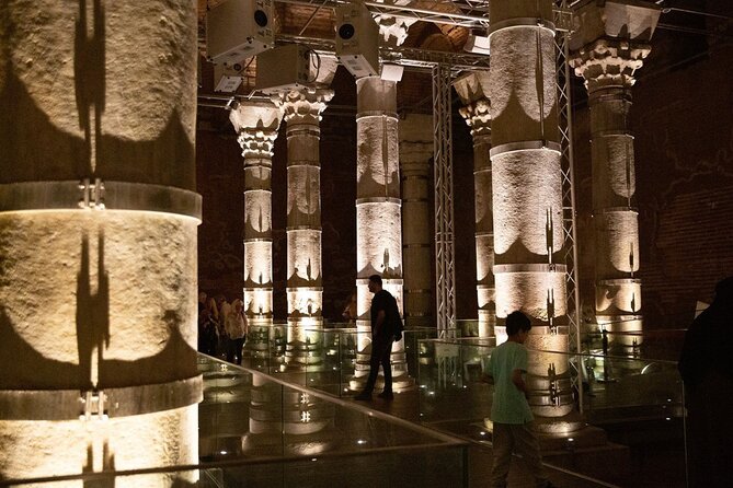 Cistern of Theodosius Entry Ticket & Audio Guide - Serefiye Sarnici stop: walking through columns and arches