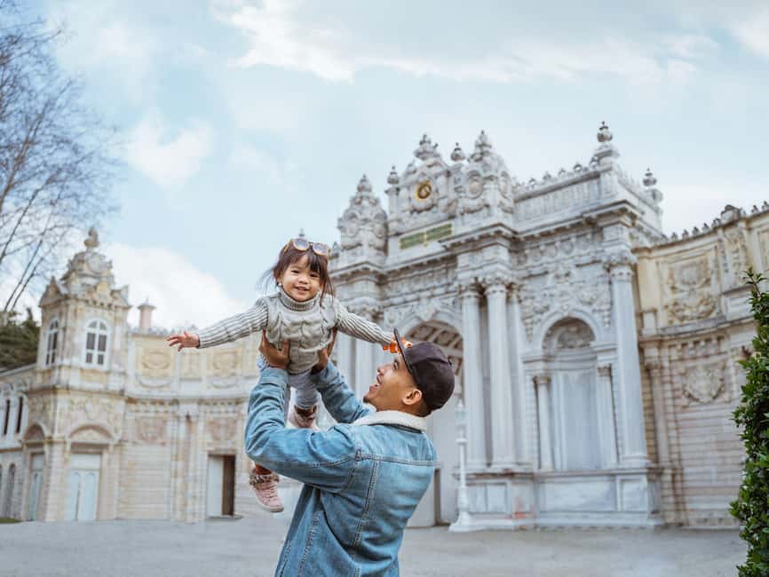 Dolmabahce Palace Ticket & Bosphorus Boat Tour Experience - Dolmabahce Palace and Bosphorus cruising, the easy same-spot plan