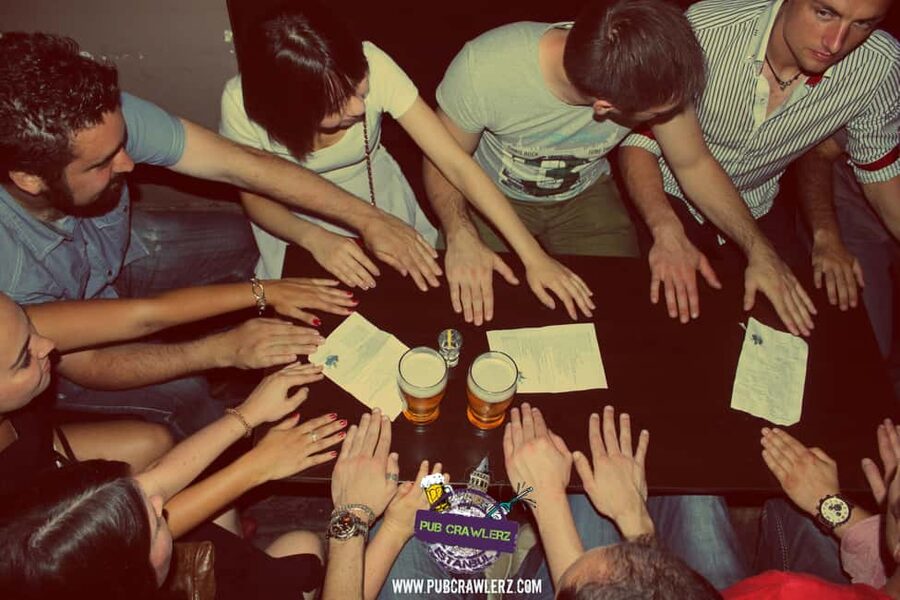 Explore Istanbul Night Life: Pub Crawl - Stop one: welcome shot and fast social momentum