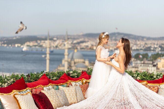 Flying Dress Photography on an Iconic Rooftop in Istanbul - Key Things That Make This Rooftop Photoshoot Worth It