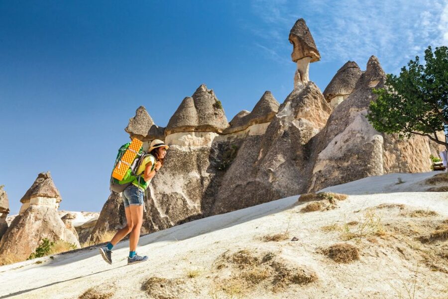 From Istanbul: 2-Day All-Inclusive Cappadocia Guided Trip - Uchisar Castle viewpoint: the big panorama that ties it together