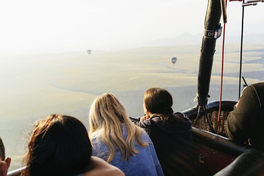 From Istanbul: 2-Day Trip to Cappadocia w/Balloon+Cave Hotel - Sunrise hot air balloon over Soğanlı Valley: the main event