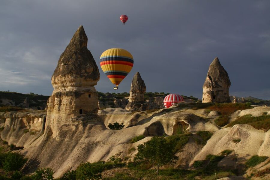 From Istanbul: Cappadocia Highlights 2-Day Tour with Balloon - Fairy chimneys, Love Valley rock buildings, and Avanos pottery