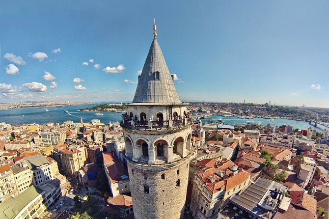 Galata Tower - Fener-Balat Neighborhoods & Golden Horn by Ferry - Galata Tower, Kamondo Stairs, and the photo ladder to Beyoğlu