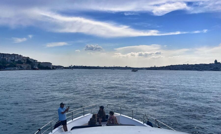 Guided Dolmabahce Palace Tour with Bosphorus Sunset Cruise - The route views you get in between palace and boat