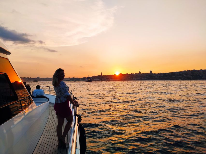 Guided Dolmabahce Palace Tour with Bosphorus Sunset Cruise - 2.5 hours on the Bosphorus, Rumeli Fortress to Maiden’s Tower