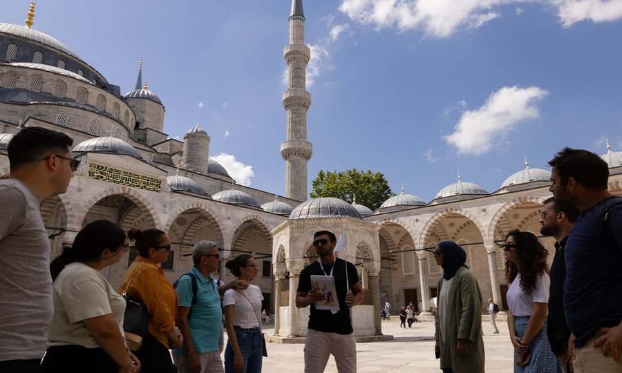Hagia Sophia & Blue Mosque + Optional Basilica Cistern - Hagia Sophia guided time: mosaics, domes, and the restoration factor