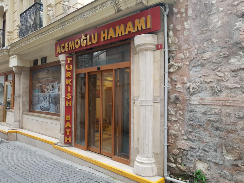 Istanbul: Acemoglu Historical Hammam Entry Ticket - Acemoglu Hammam in Istanbul’s old city, easy to reach on foot