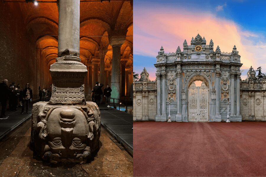 Istanbul: Basilica Cistern & Dolmabahce Palace Combo Ticket - Skip the Queues With a 3-Day Dolmabahçe and Cistern Plan