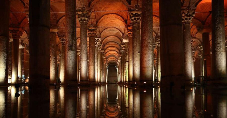 Istanbul: Basilica Cistern Skip-the-Line Entry & Audio Guide - Walking the Cistern: Columns, Water, and the Eerie Photo Path