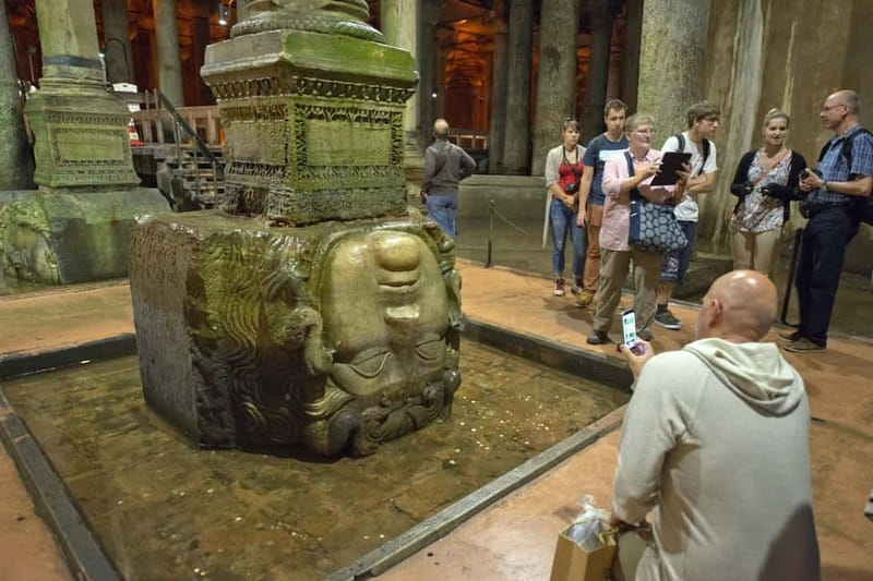 Istanbul: Blue Mosque, Basilica Cistern & Spice Bazaar Tour - Starting at Alman Çeşmesi and the walking rhythm