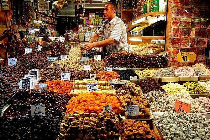 Istanbul Boat Cruise and Dolmabahce Palace & Two Continents - Spice Bazaar in the Egyptian Bazaar: 45 minutes of sensory overload