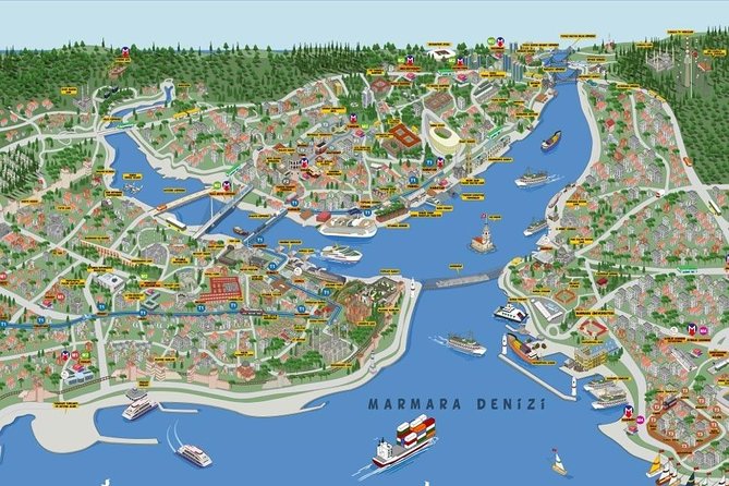 Istanbul Boat Cruise and Dolmabahce Palace & Two Continents - Leather shop and lunch breaks: where minutes can vanish